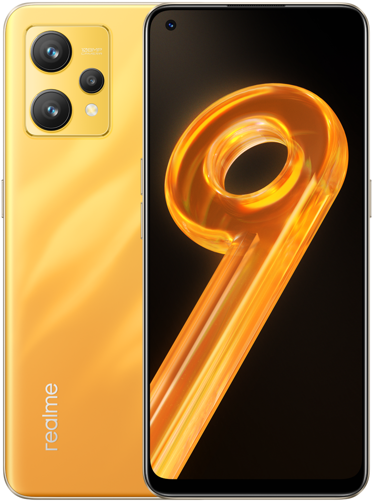 Смартфон Realme 9 6/128 Gb Золотистый: купить по цене 7 990 рублей в ...
