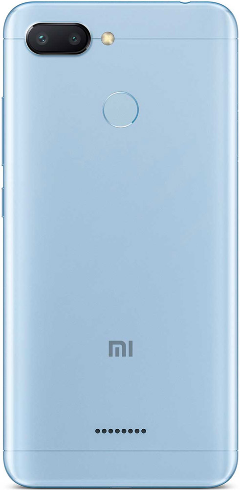 Смартфон Xiaomi Redmi 6 64Gb Blue: купить по цене 7 990 рублей в ...