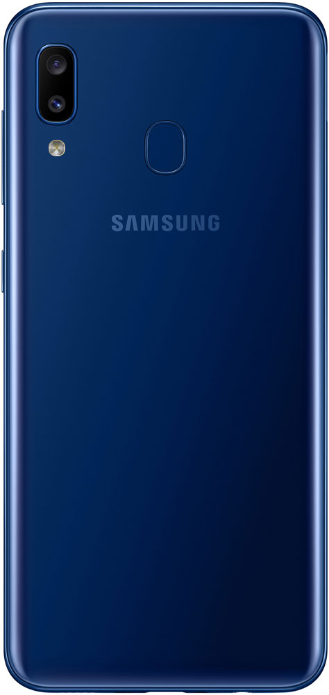 Смартфон Samsung Galaxy A20 3/32Gb Blue: купить по цене 7 990 рублей в ...
