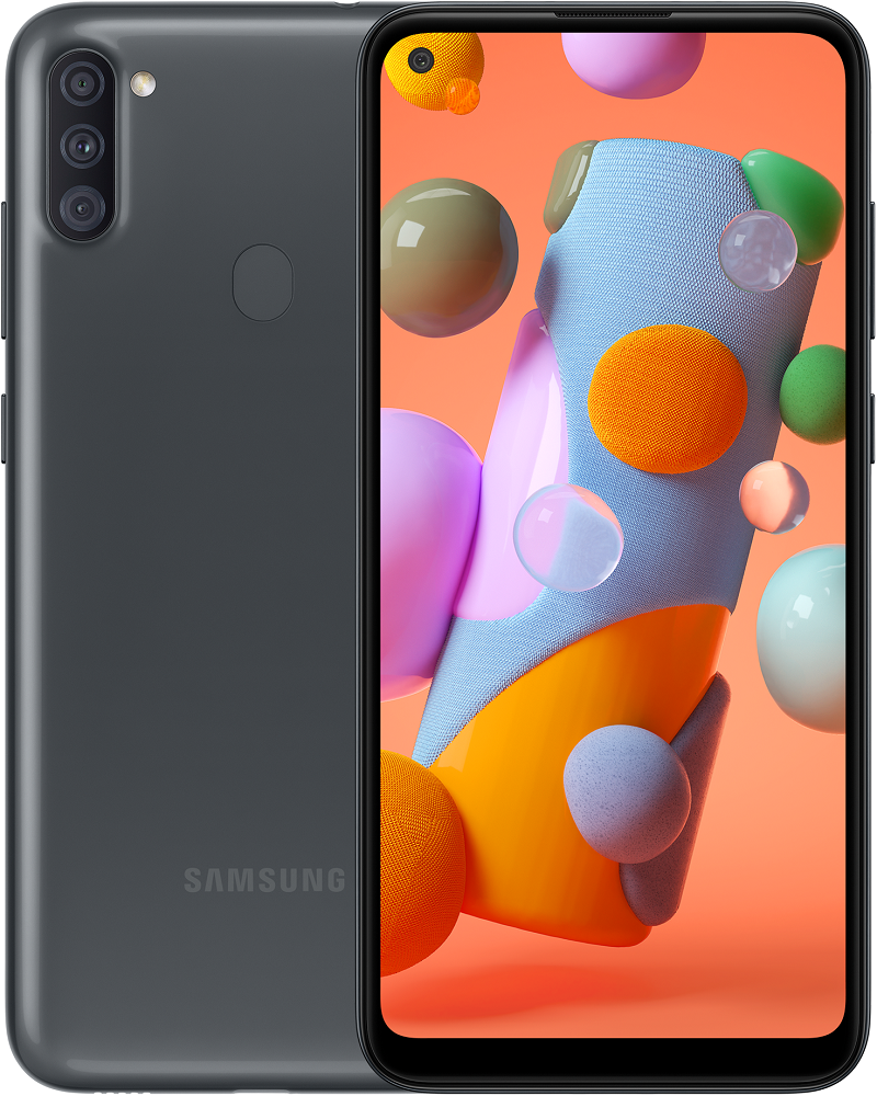 Смартфон Samsung Galaxy A11 2/32 Gb Black: купить по цене 5 990 рублей в  интернет магазине МТС