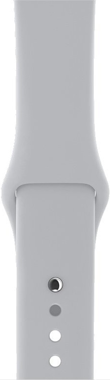 Часы Apple Watch Series 3 38 мм серебряный + ремешок дымчатый (MQKU2RU ...