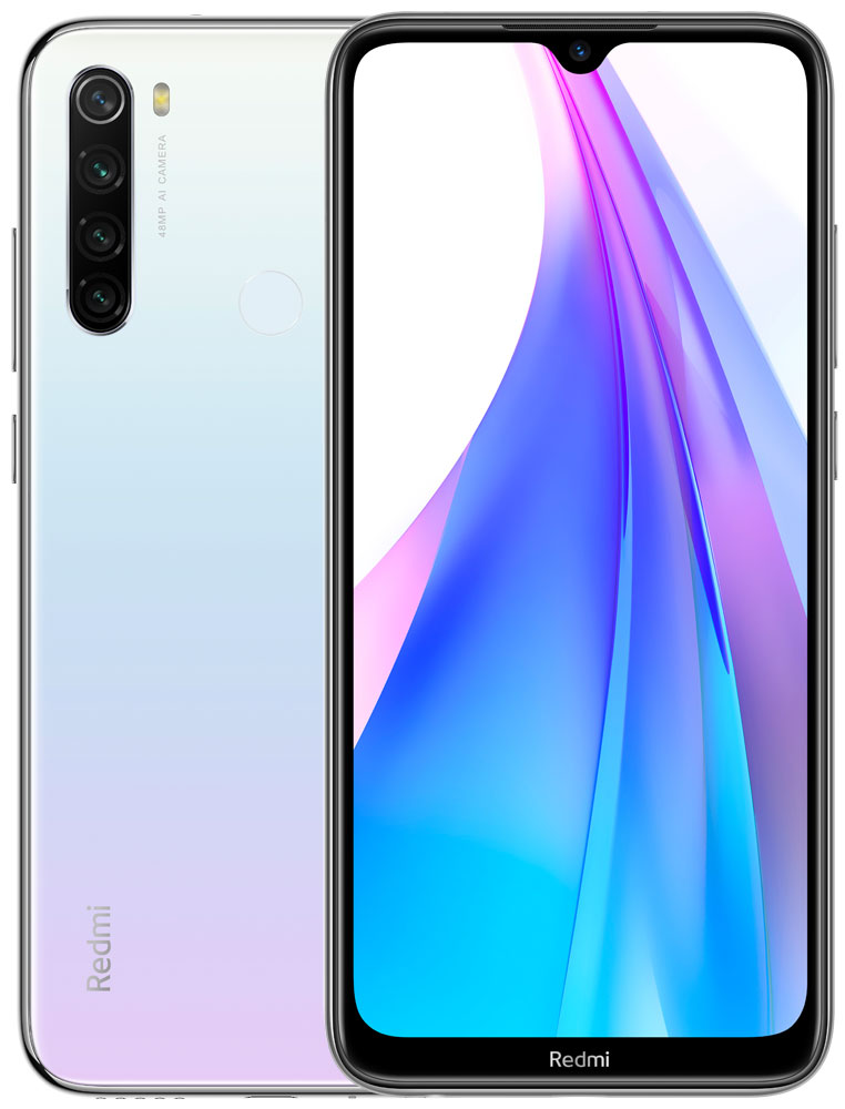 Смартфон Xiaomi Redmi Note 8T 4/128Gb Moonlight White: купить по цене ...