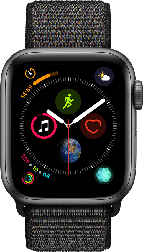 Space black apple watch 4 deals