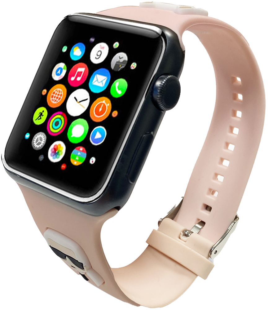 Ремешок для умных часов Karl Lagerfeld Apple Watch 41|40|38 mm Silicone ...