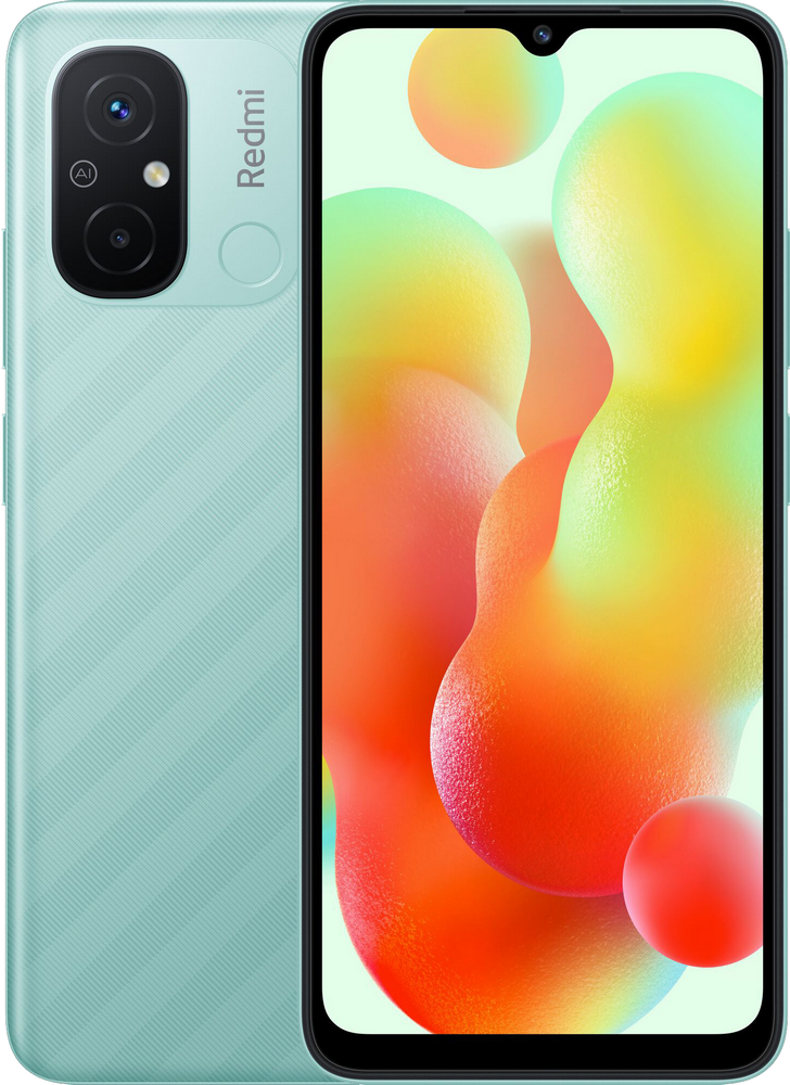Смартфон Xiaomi Redmi 12C 3/64Gb Мятный зелёный: купить по цене 7 990 ...