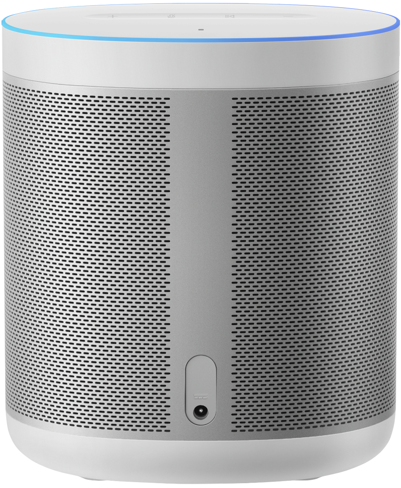 Умная колонка Xiaomi Mi Smart Speaker с голосовым помощником Маруся Silver:  купить по цене 4 990 рублей в интернет магазине МТС