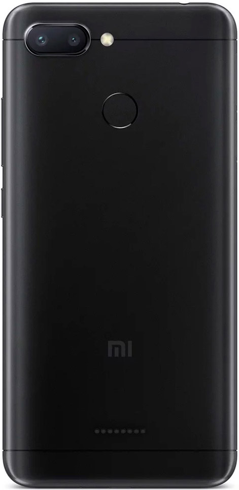 Смартфон Xiaomi Redmi 6 64Gb Black: купить по цене 7 990 рублей в ...