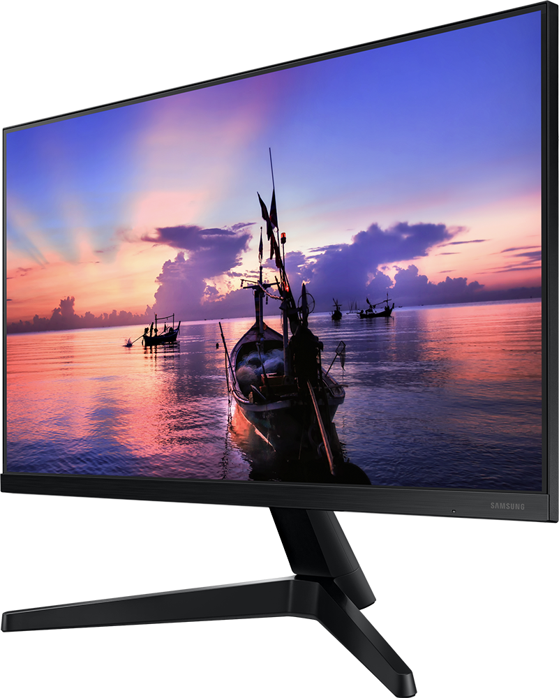 Монитор Samsung 24" LF24T352FHIXCI Черный: купить по цене 13 990 рублей ...