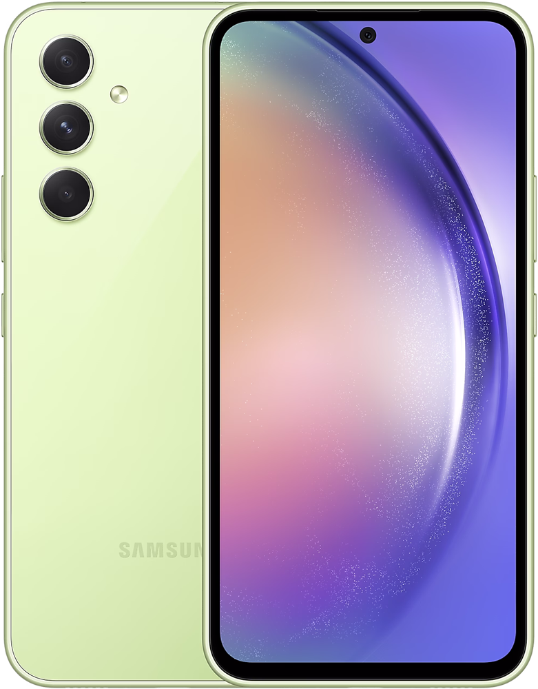 Смартфон Samsung Galaxy A54 8/256Gb 5G Лайм: купить по цене 27 990 ...