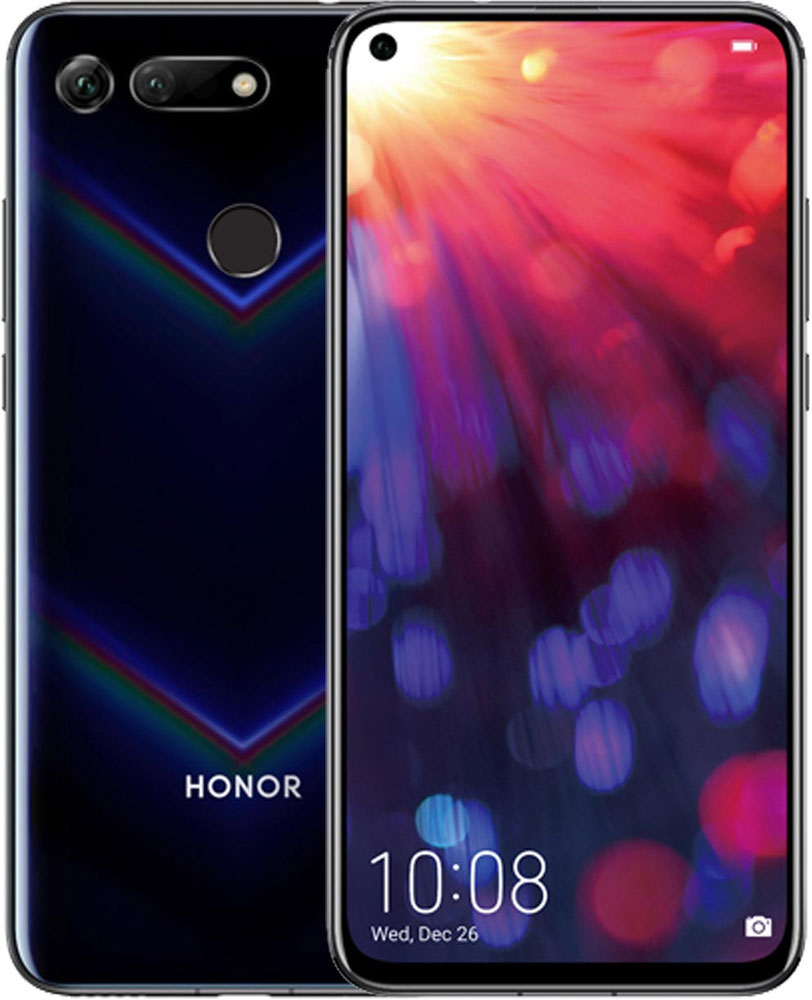 Смартфон Honor View 20 6/128 Gb Midnight Black: купить по цене 9 990 рублей  в интернет магазине МТС