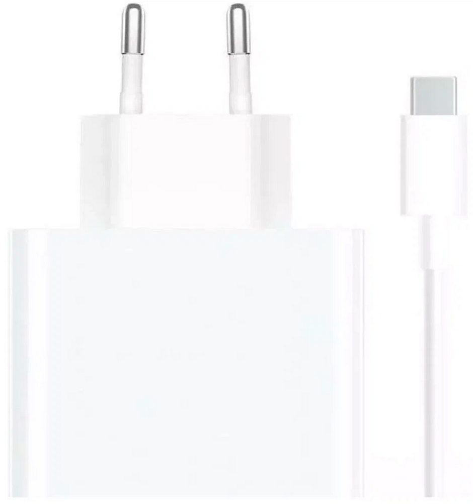 СЗУ Xiaomi 67W USB Type-C-Type-A Белый (BHR6035EU): купить по цене 2 390  рублей в интернет магазине МТС