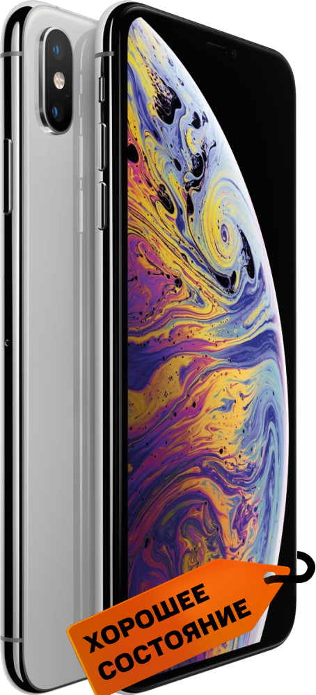 Смартфон Apple iPhone XS Max 64Gb Серебристый «Хорошее состояние ...