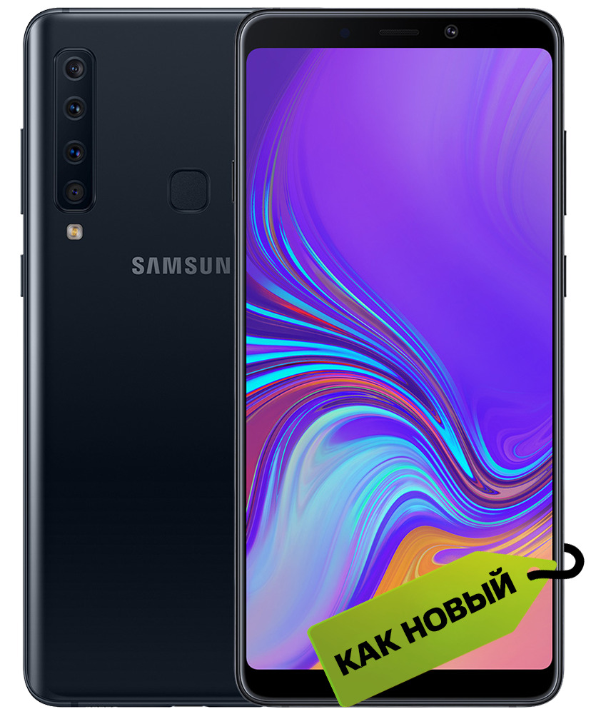 Смартфон Samsung A920 Galaxy A9 6/128Gb Black "Как новый": купить  по цене 6 190 рублей в интернет магазине МТС