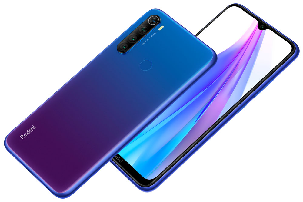 Смартфон Xiaomi Redmi Note 8t 464gb Starscape Blue купить по цене 7 990 рублей в интернет 3504