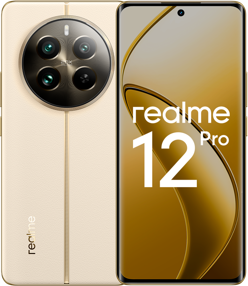 Смартфон realme 12 Pro 5G 8/256 Гб Бежевый: купить по цене 36 990 рублей в  интернет магазине МТС