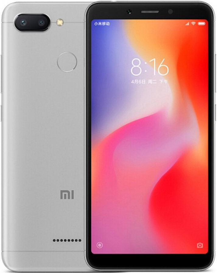 Смартфон Xiaomi Redmi 6 64Gb Grey: купить по цене 7 990 рублей в ...