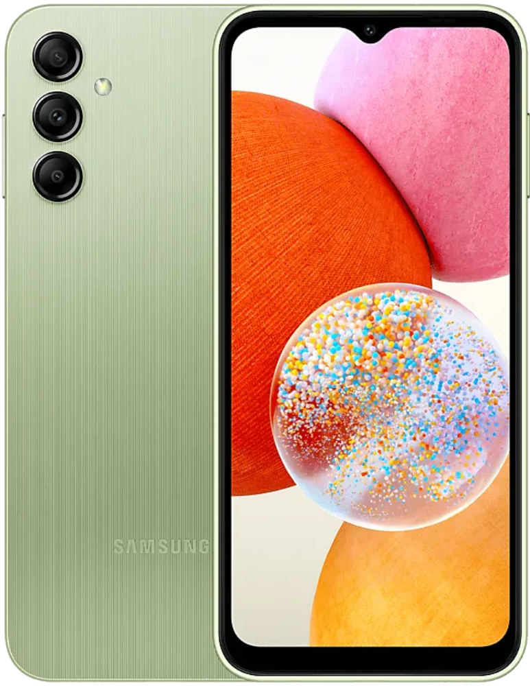 Смартфон Samsung A145 Galaxy A14 4/128Гб Зеленый (A145): технические ...
