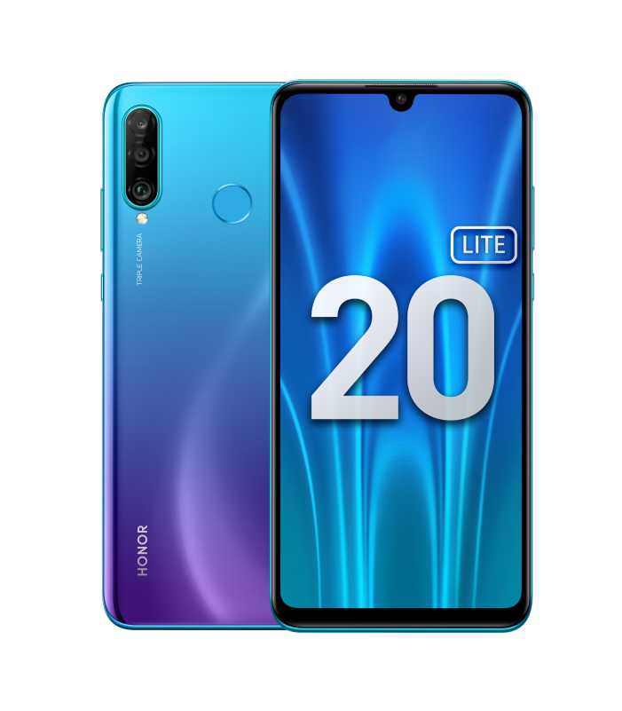 Смартфон Honor 20 LITE 4/128Gb Peacock Blue: купить по цене 2 990 ...