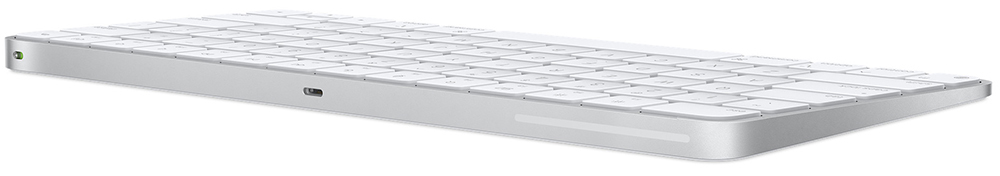 Клавиатура беспроводная Apple Magic Keyboard Серебристая (MK2A3 ...