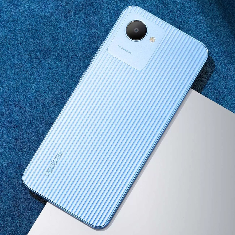 Смартфон Realme C30 4/64GB Голубой: купить по цене 6 990 рублей в интернет  магазине МТС