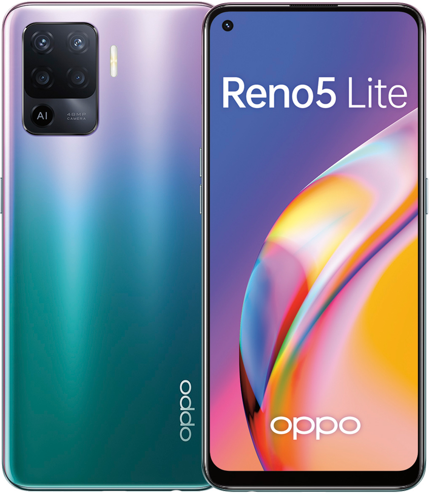 Смартфон OPPO Reno5 Lite 8/128 Гб Фиолетовый «Хорошее состояние»:  технические характеристики и описание – Интернет – магазин МТС