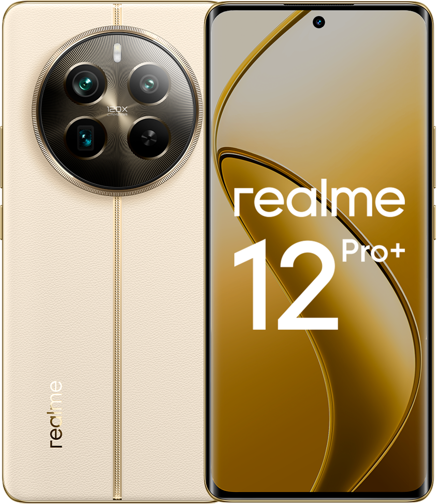 Смартфон realme 12 Pro+ 5G 8/256 Гб Бежевый: купить по цене 43 990 рублей в  интернет магазине МТС