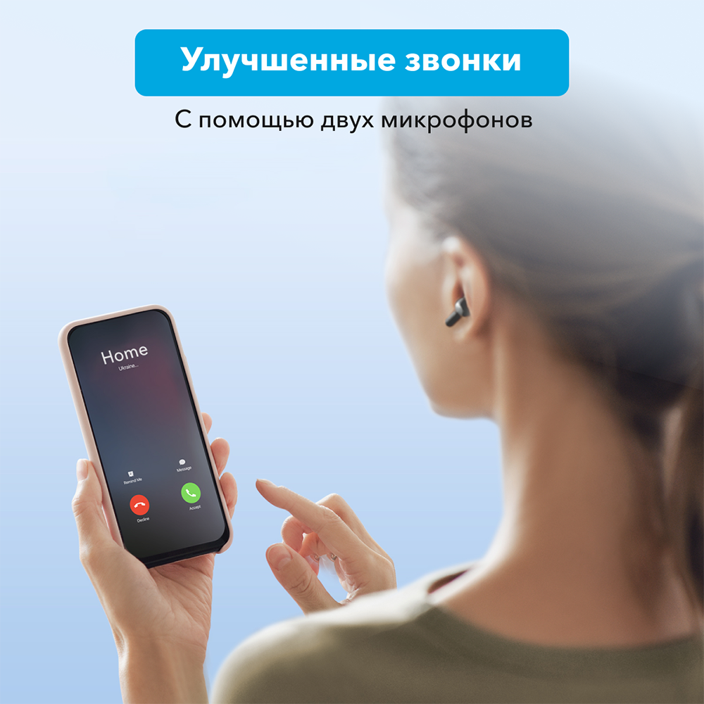 Беспроводные наушники Anker Soundcore Note i Черные: купить по цене 990  рублей в интернет магазине МТС