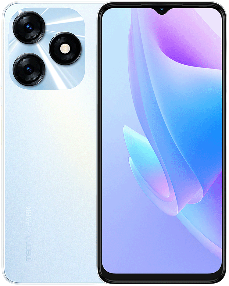 Смартфон TECNO Spark 10 4/128Gb Белый: купить по цене 7 990 рублей в ...