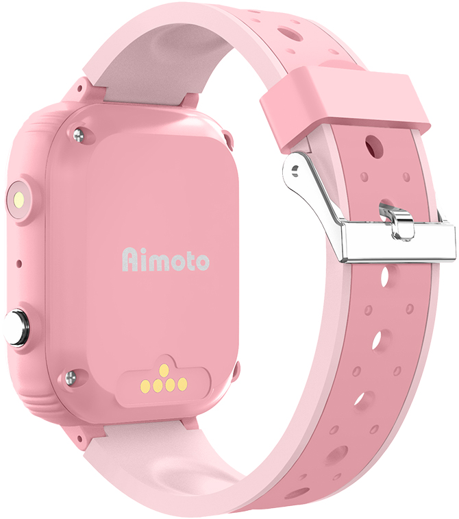 Детские часы Aimoto IQ 4G с голосовым помощником Марусей Pink: купить ...