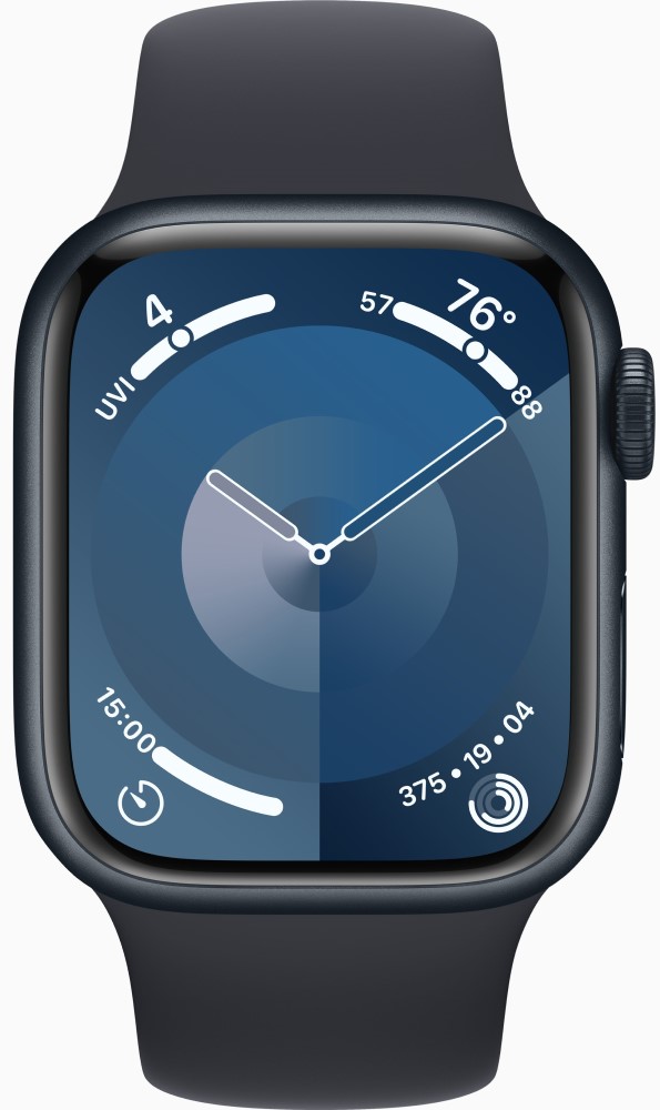 Часы Apple Watch Series 9 GPS 45мм корпус из алюминия темная ночь ...