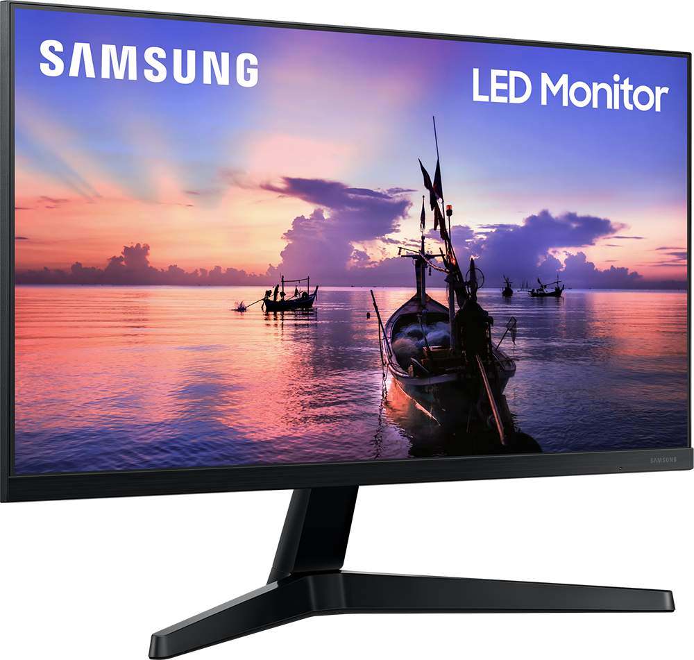 Монитор Samsung 24" LF24T352FHIXCI Черный: купить по цене 13 990 рублей ...