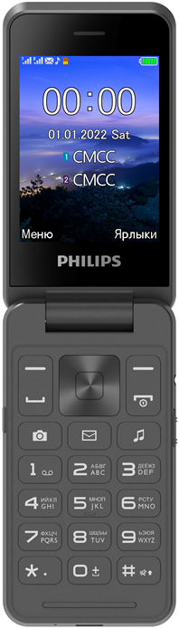 Мобильный телефон Philips Xenium E2602 Dual sim Серый: купить по цене 3 ...