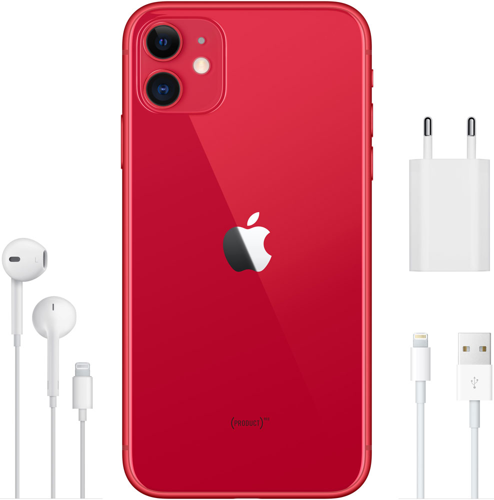 Смартфон Apple iPhone 11 256Gb Красный: купить по выгодной цене с ...