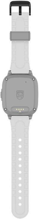 Детские часы Philips 4G W6610 Темно-серые: купить по выгодной цене в ...