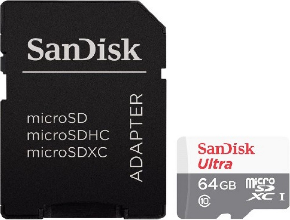 Карта памяти microsd sandisk ultra 128gb uhs i sdsqua4 128g gn6mn