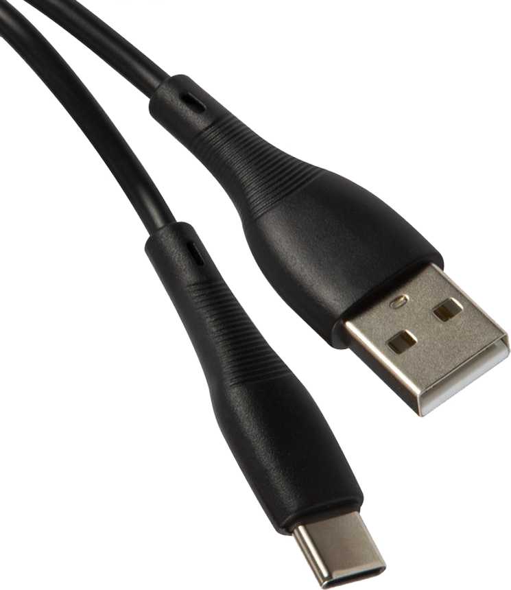 Дата-кабель UNBROKE Fika USB-Type-C 1 метр до 2A Черный: купить по цене ...