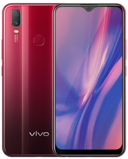 Смартфон Vivo Y11 3/32Gb Red: купить по цене 7 990 рублей в интернет ...