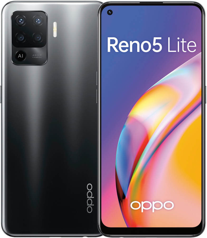 Смартфон OPPO Reno5 Lite 8/128Gb Черный «Отличное состояние»: технические  характеристики и описание – Интернет – магазин МТС