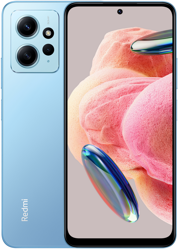 Смартфон Xiaomi Redmi Note 12 6/128Gb Синий лед: купить по цене 15 990 ...