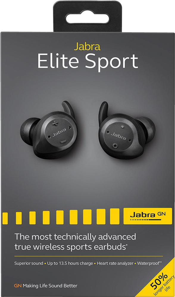 Jabra Elite Sport Bluetooth TWS Black