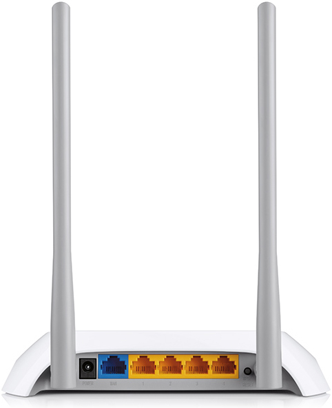 Роутер TP-Link TL-WR840N Белый: купить по цене 1 590 рублей в интернет ...