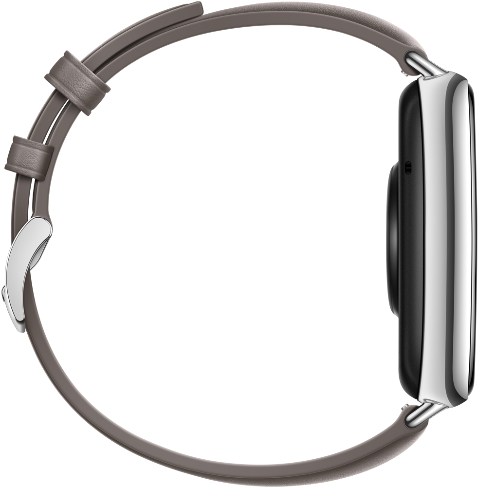 Часы HUAWEI Watch FIT 2 Classic Edition кожаный ремешок Серые (Yda-B19V ...