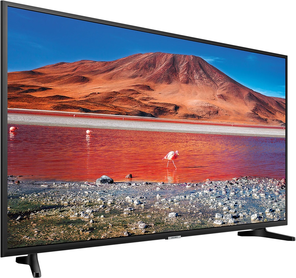 Телевизор Samsung 50" Crystal UHD 4K Smart TV TU7002 Series 7 Black  (UE50TU7002UXRU): купить по цене 27 990 рублей в интернет магазине МТС