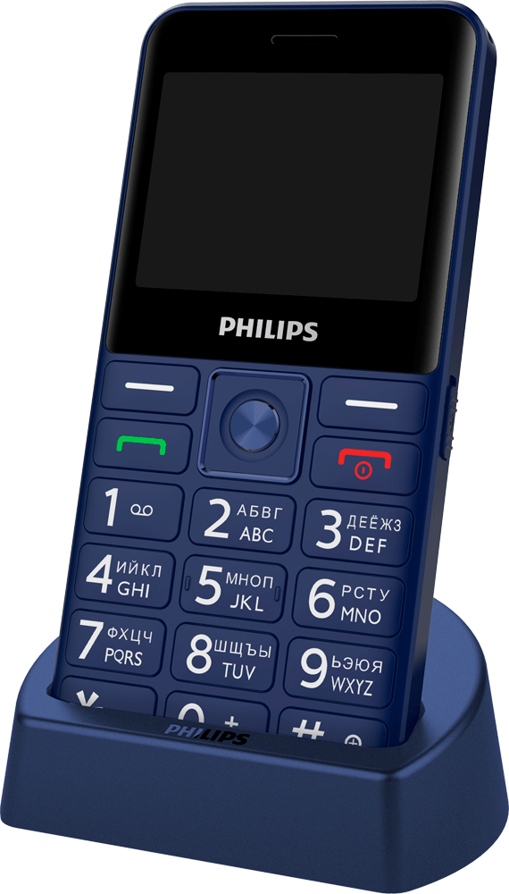 Мобильный телефон Philips Xenium E207 Dual sim Синий «Отличное ...