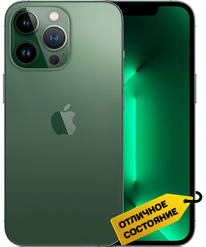 Смартфон Apple Phone 13 Pro 128Gb Альпийский зелёный «Отличное ...