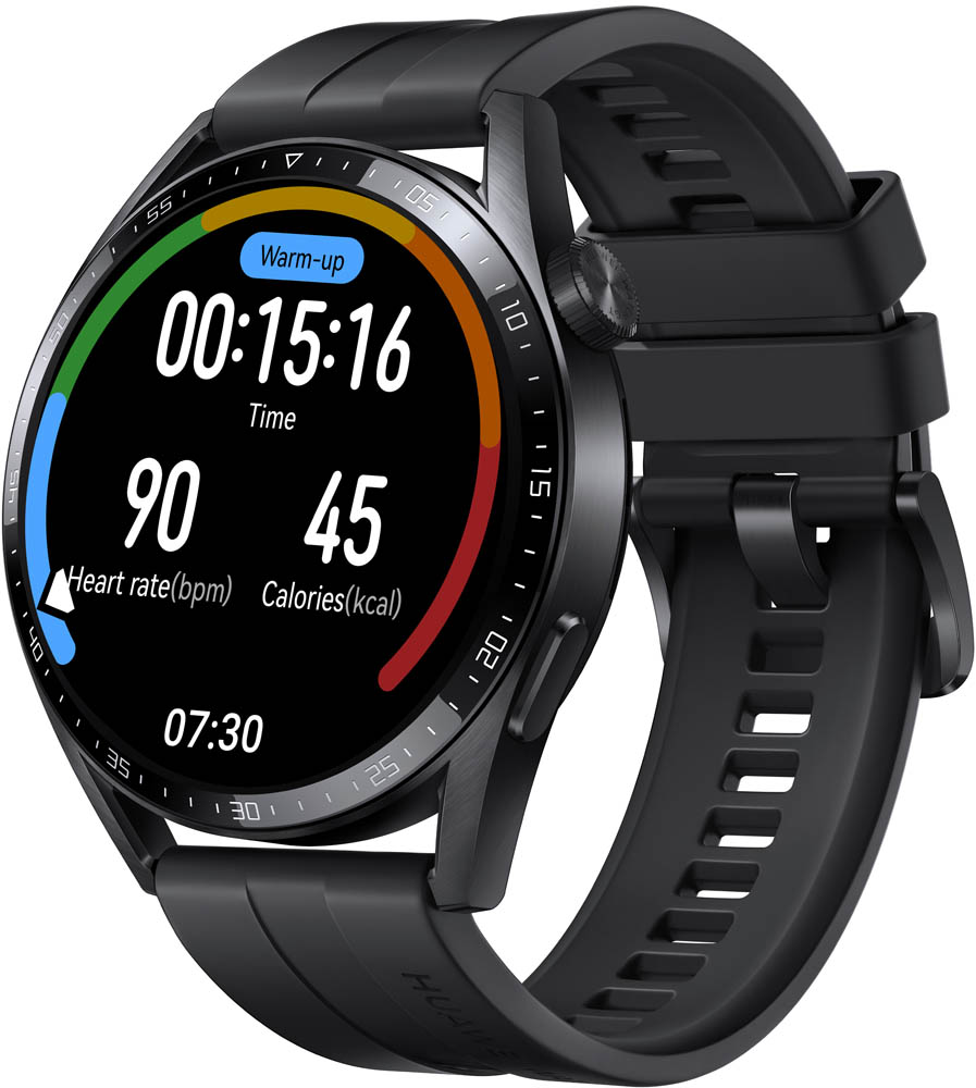Часы HUAWEI WATCH GT 3 Jupiter-B19S 46mm Черные: купить по выгодной ...