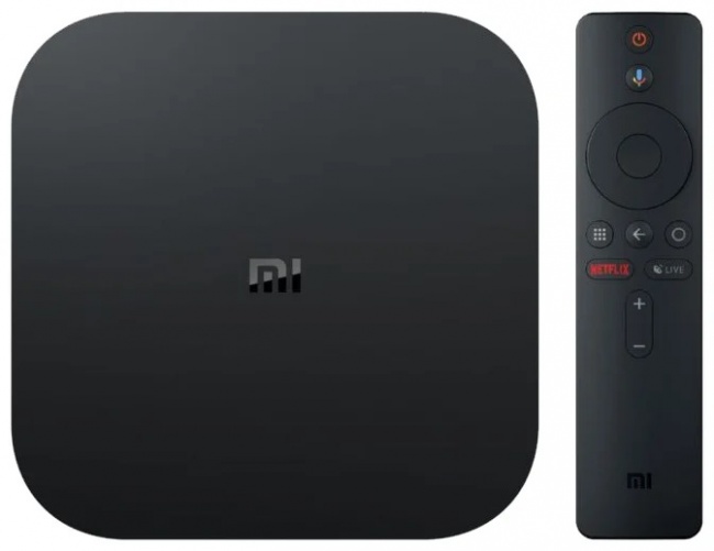 Медиаплеер Xiaomi Mi Box S Black (PFJ4086EU): купить по цене 5 190 рублей в интернет магазине МТС