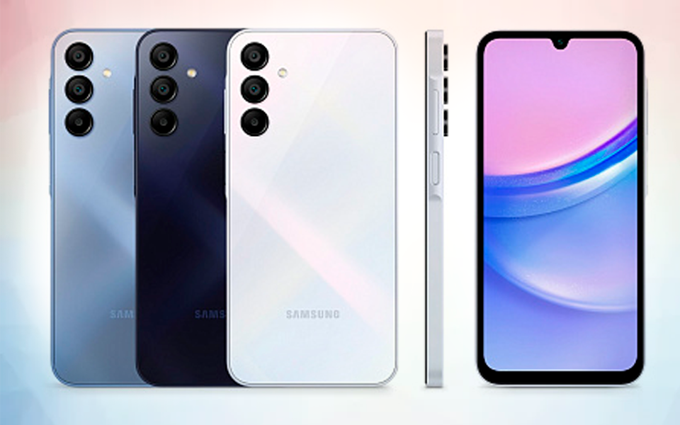 Смартфон Samsung Galaxy A15 8/256 Гб Темно-синий: купить по цене 16 990 ...