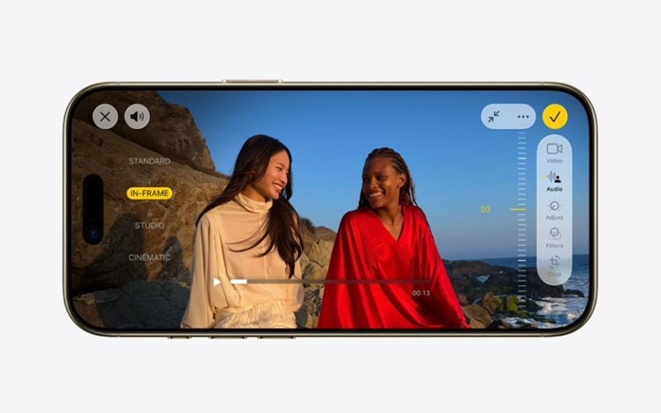 Видеосъёмка iPhone Air