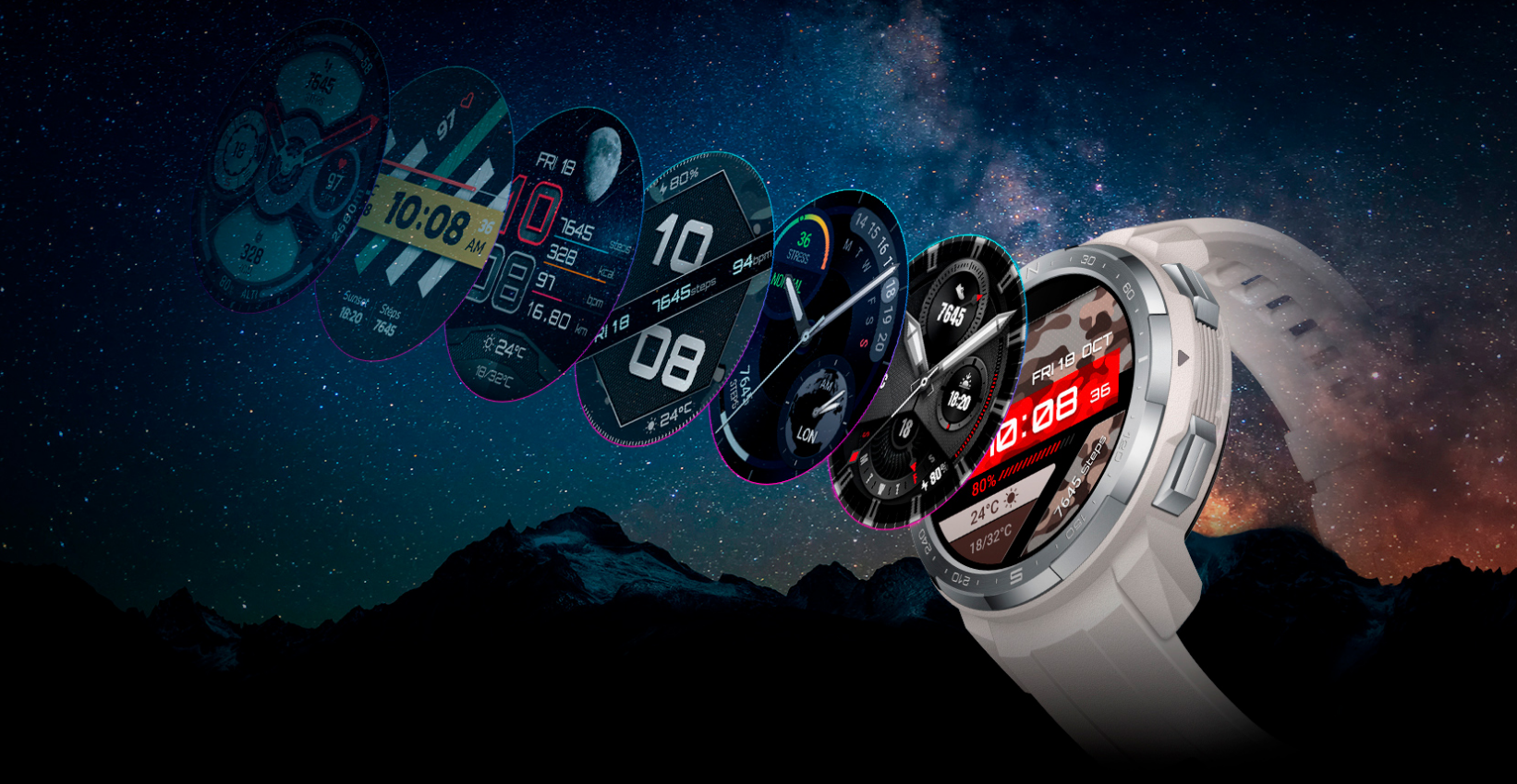 Часы Honor Watch GS Pro Black (Kanon-B19S): купить по выгодной